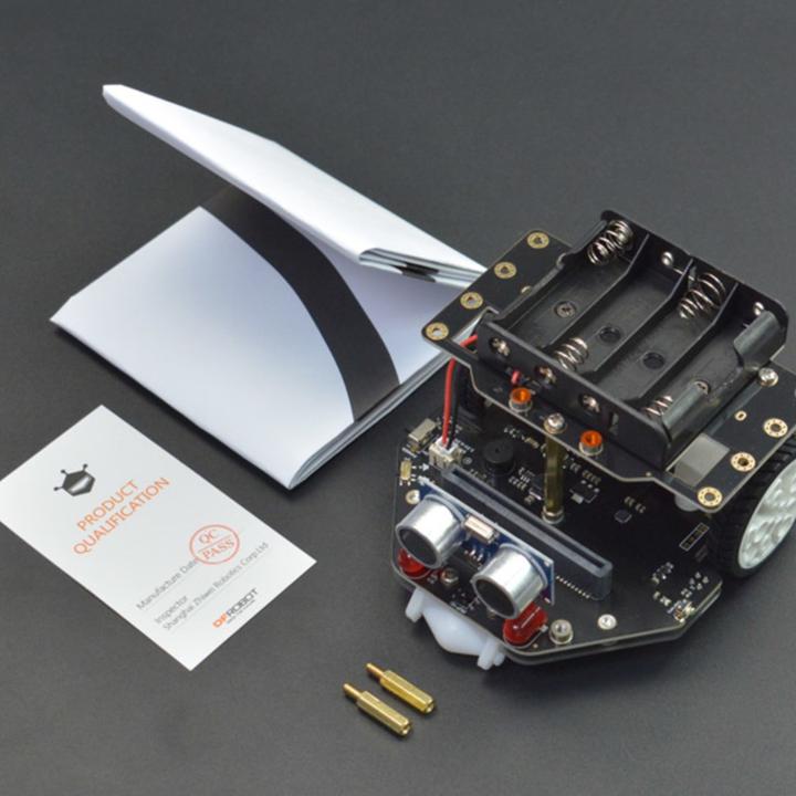 Image du produit DFRobot Plate-forme de programmation éducative pour robots Maqueen micro:bit Plus V2