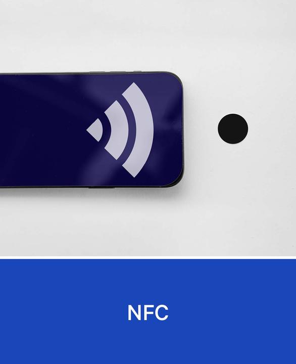 Actual product image Deltalabs NFC Tag Sticker