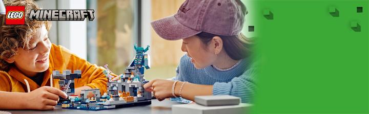 Produktbild LEGO Das Duell in der Finsternis (21246, LEGO Minecraft)