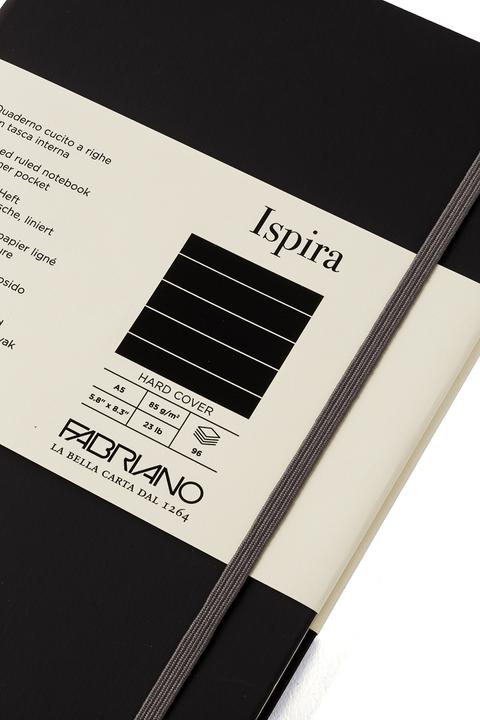 Produktbild Fabriano Ispira Hard-Cover Notebook, 5.8" x 8.3", A5, Lined, Green (A5, Harter Einband)