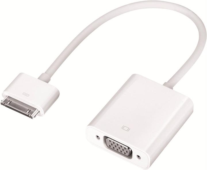 Image du produit Apple Connecteur de dock à l'adaptateur VGA (D-sub 15 broches, VGA)