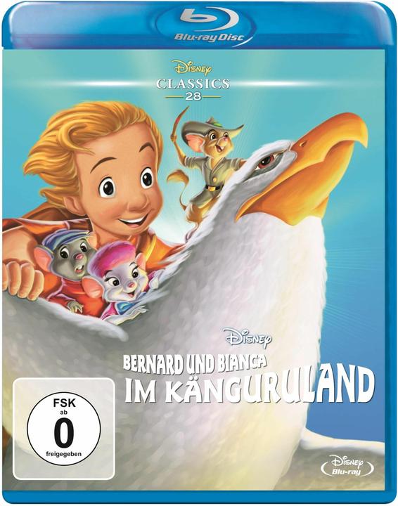 Actual product image Disney Interactive Studios Bernard and Bianca in Kangaroo Land (Blu-ray, 1990, German)