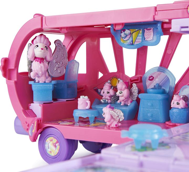 Produktbild Hatchimals Rainbowcation Camper, Wohnmobil-Spielset mit 6 CollEGGtibles-Figuren und Zubehör