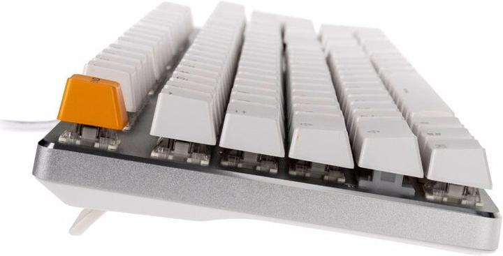 Produktbild Glorious PC Gaming Race PC Gaming Race GMMK Full Size White Ice Edition - Gateron-Brown, USA-Layout (US, Kabelgebunden)