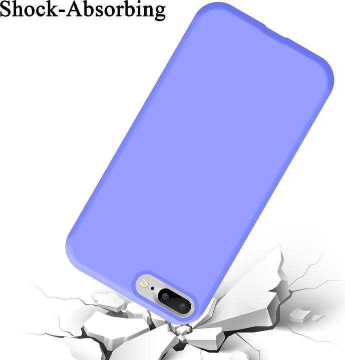 Immagine prodotto Cadorabo Copertura della cassa del silicone liquido TPU (Apple iPhone 7s Plus, Apple iPhone 7 Plus, Apple iPhone 8 Plus)