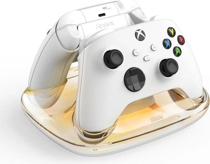 8bitdo dual charging station for Xbox controllers - WHITE (Xbox Series X)