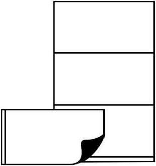 Produktbild 3L Office Products Etikettenhalter 10835 mag. 55x102mm 3 St./Pack. (3 x)