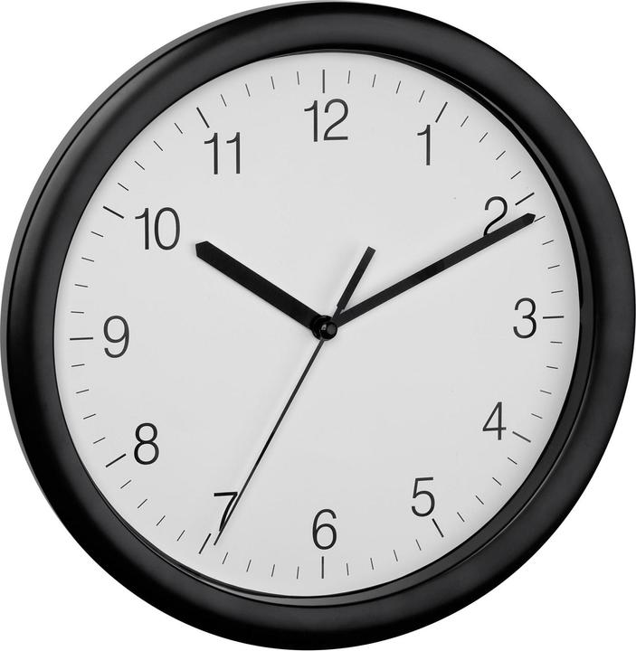 Image du produit TFA Horloge murale avec balayage Ø 25.4 cm, noir (25.40 cm)