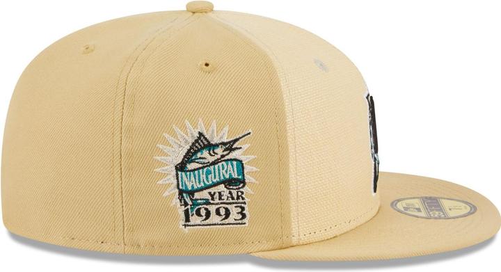 Image du produit New Era 59Fifty Fitted Cap - RAFFIA Florida Marlins (7)