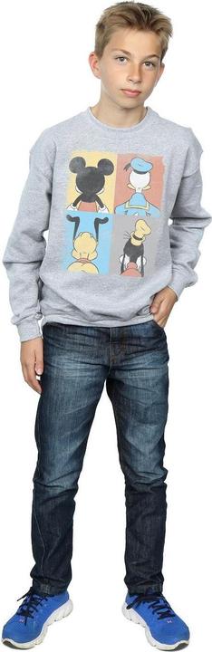 Actual product image Disney Boys Mickey Mouse Four Backs Sweatshirt (140, 146)