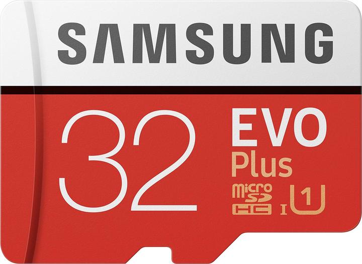 Samsung Evo+ (32 GB, microSDHC, U1, UHS-I)