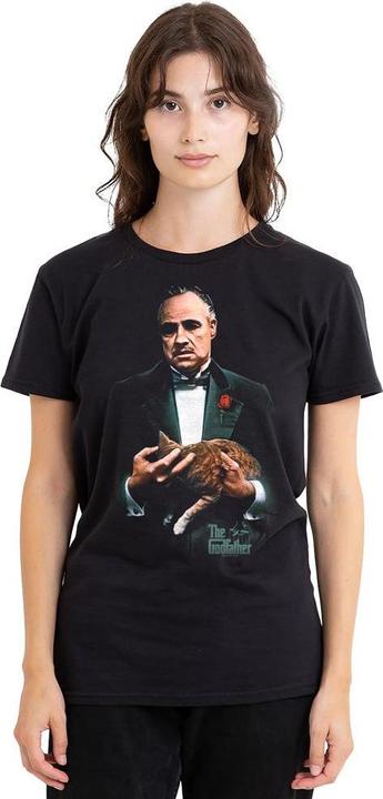 Actual product image The Godfather Unisex Adult Painted Poster T-Shirt (XXL)