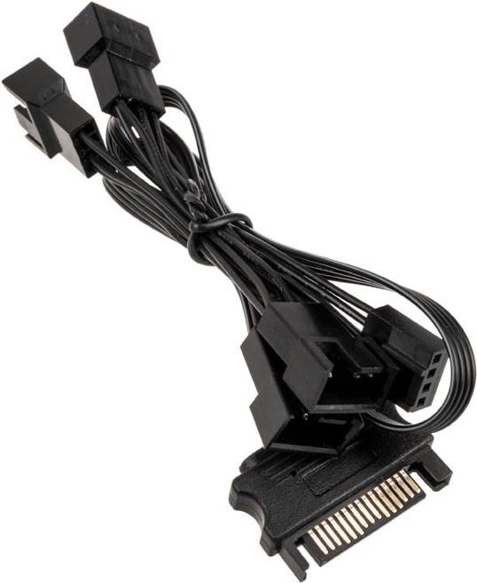 Actual product image Kolink 1-4 PWM fan splitter cable