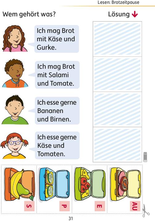 Immagine prodotto Il mio blocco puzzle tedesco di prima elementare (Tedesco, Walther, Stefanie, 2023)