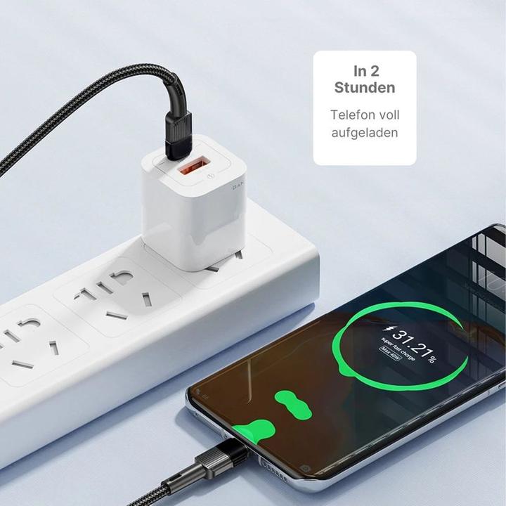 Image du produit Hermex USB-C - Câble de charge USB-C Câble de données Câble de charge rapide (2 m, USB 2.0)