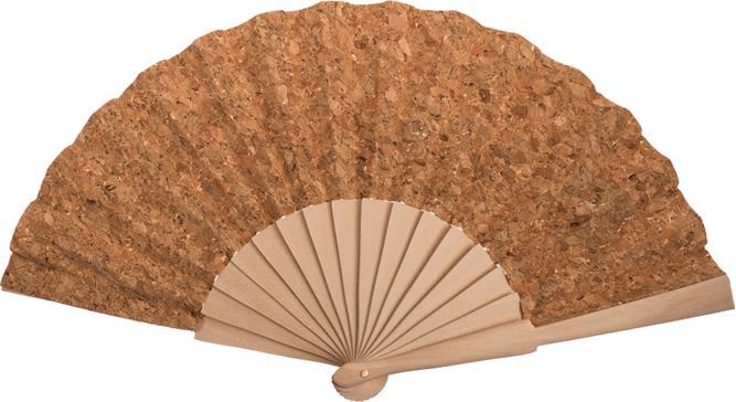 Produktbild Out of the blue Holz-Fächer mit Kork, ca. 24 cm.36642