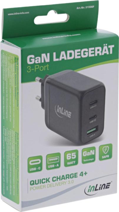 Produktbild InLine USB PD Netzteil (65 W)