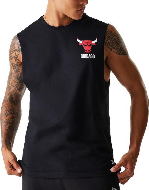 New Era Tank Top Shirt - BACKPRINT Chicago Bulls - S (S)