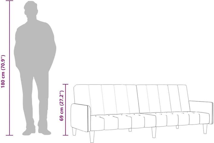 Actual product image VidaXL Porfirio (2 person sofa)
