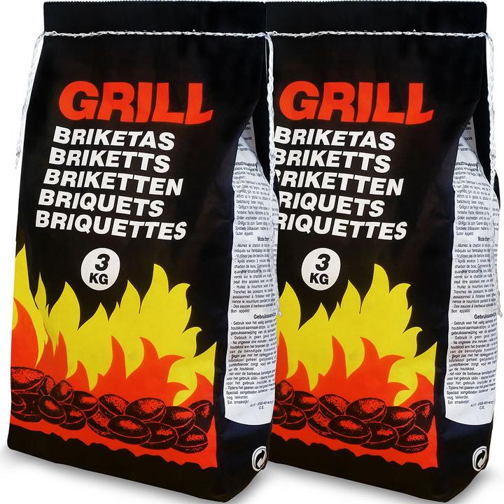 Actual product image Deuba Barbecue briquettes (6 kg)