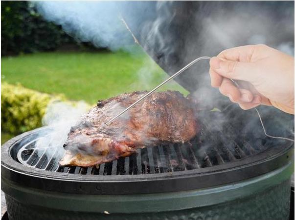 Image du produit Garden Lights Thermomètre Radio Pour Viande - Avec Application - Longueur De Cable : 80 cm