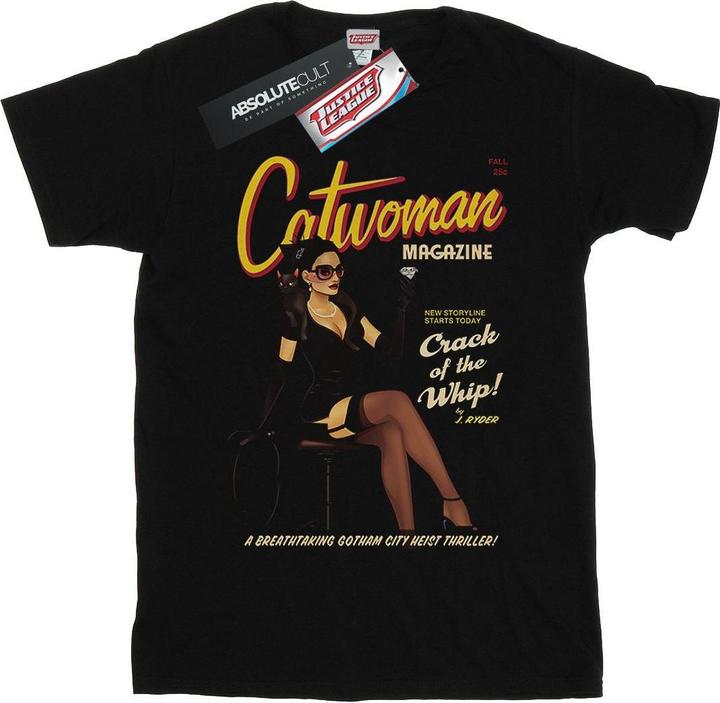 Immagine prodotto Catwoman Bombshell Cover Maglietta Ampia Donna (M)