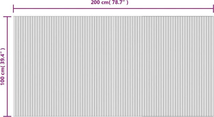 Actual product image VidaXL Katlina (100 x 200 cm)