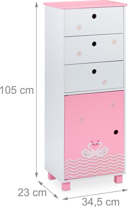 Image du produit Relaxdays commode enfants