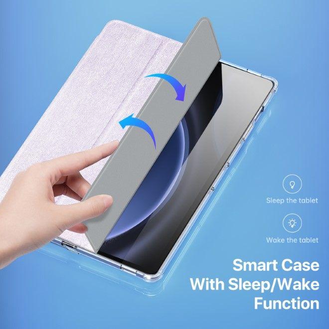 Produktbild Dux Ducis Unid Series Leder Bookcover Hülle (Galaxy Tab S9 FE, Galaxy Tab S9)