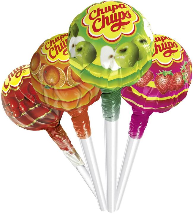 Image du produit Chupa Chups Sucettes aux fruits 100 pièces (100 pcs, 300 g)