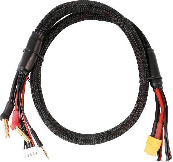 Gens Ace 2S/4S Charge Cable: 4mm & 5mm Bullet With XT60 Connector