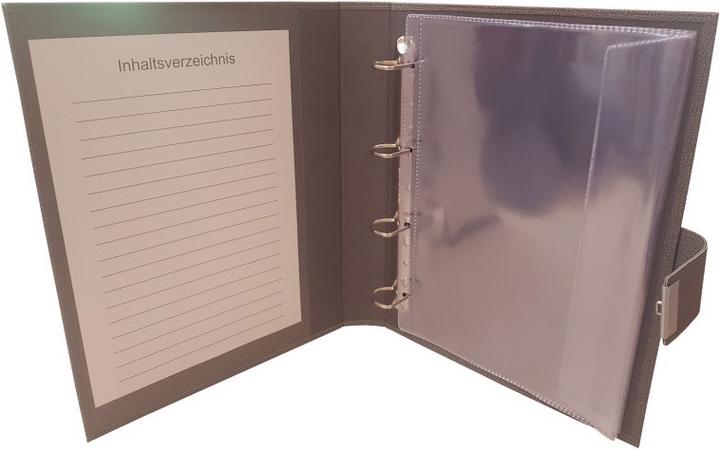 Actual product image ASL Document folder Pepita Kleder blue
