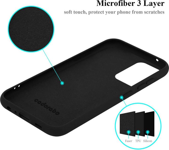 Actual product image Cadorabo TPU Liquid Silicone Case Cover (Samsung Galaxy A52 5G)