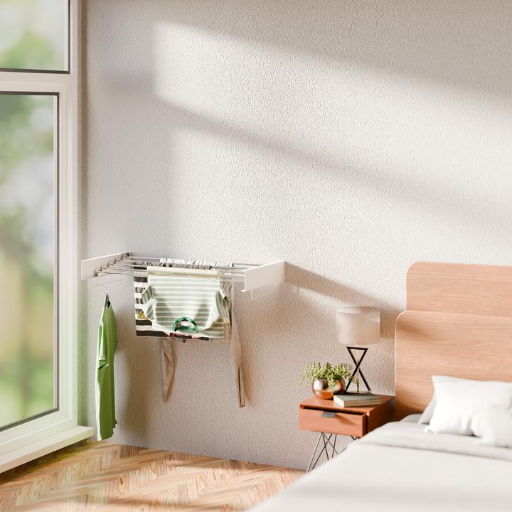 Produktbild Relaxdays Wand-Wäscheständer (6 m)