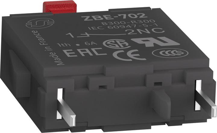 Produktbild Schneider Electric Hilfsschalterblock, ZBE Ř 22, 1Ö ZBE702