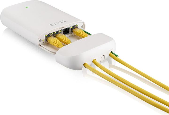 Immagine prodotto Zyxel Estensore PoE+ da esterno 1G Ethernet con classificazione IP55 (802,3at (PoE+), 802.3af (PoE), 802.3bt (PoE+++), 30 W)