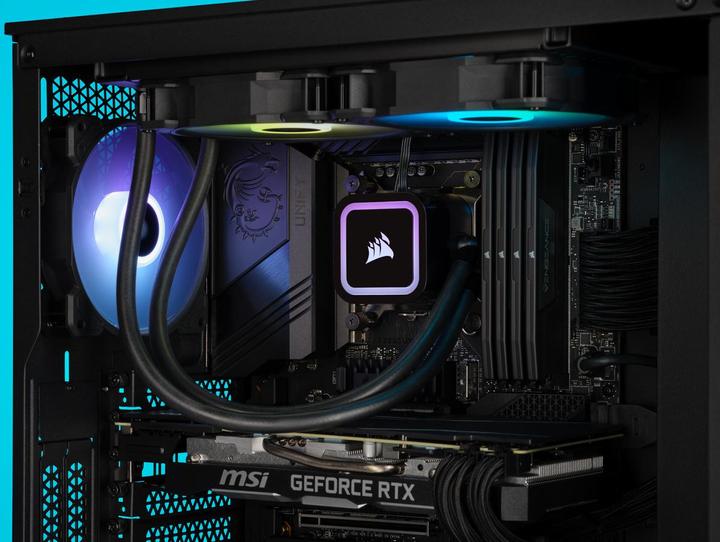 Actual product image Corsair H100x RGB Elite