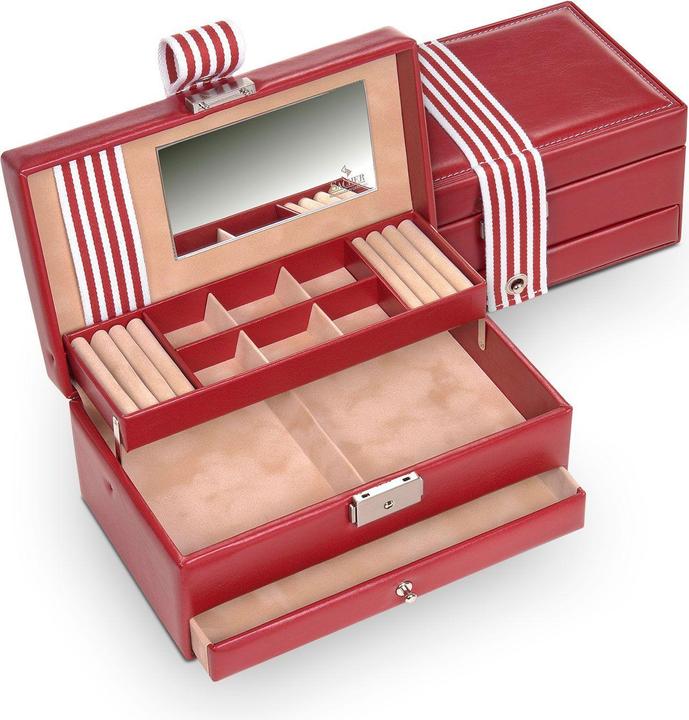 Produktbild Sacher 34.509.295043 - Schmuckkasten Helen young rot