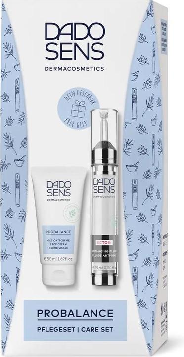 Immagine prodotto Dado Sens SET DI CURA PROBALANCE - CREMA VISO 50ml e FLUIDO ANTI-AGING ECTOINA in formato prova 15ml - Per (Set per la cura del viso)