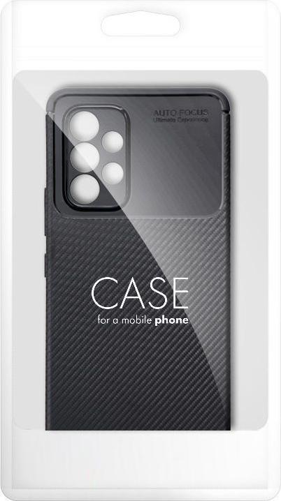 Produktbild OEM Back panel cover Case CARBON PREMIUM for SAMSUNG A34 5G black (Samsung Galaxy A34 5G)