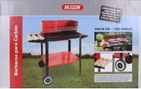 Actual product image Algon barbecue with wheels 58x38cm (58 cm)