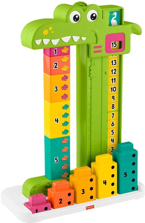 Produktbild Fisher-Price Mein Zahlen-Krokodil (Deutsch, Französisch, Schweizerdeutsch, Italienisch, Englisch)