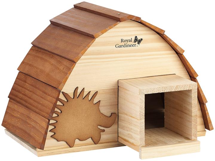Produktbild Royal Gardineer 2er-Set Wetterfestes Igelhaus