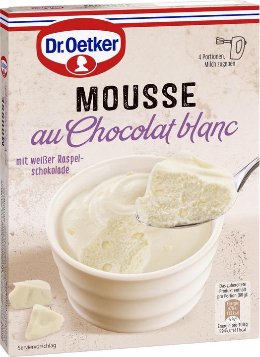 Dr. Oetker Mousse of the Year Blanc (72 g)
