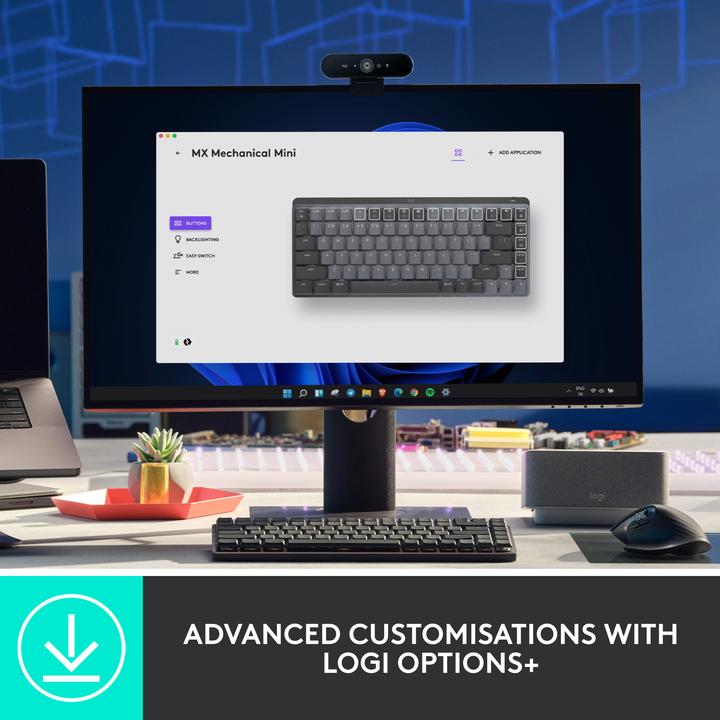 Produktbild Logitech MX Mechanical Mini (CH, Kabellos)