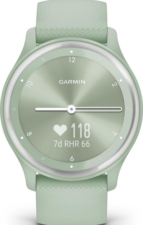 Produktbild Garmin vivomove Sport, WW, Cool Mint, Silikon (40 mm)
