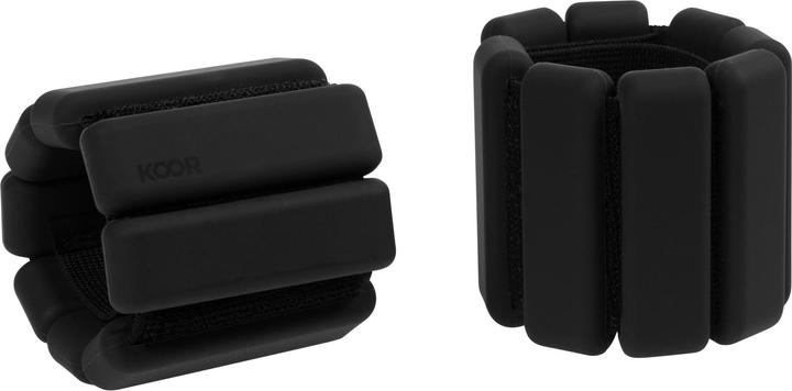 Koor Gewichtsmanschetten 0.5, kg Schwarz (2 x 0.5 kg)