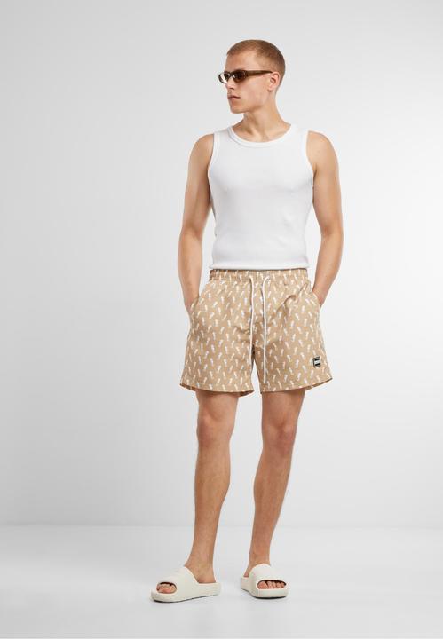 Produktbild Urban Classics Pattern Swim Shorts - 4984 (5XL)