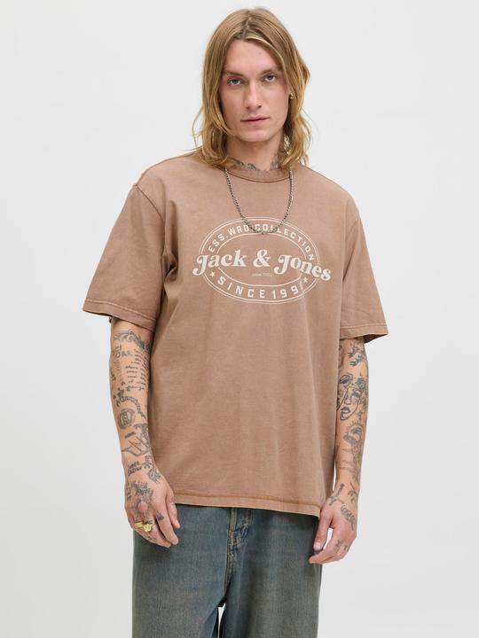 Produktbild Jack & Jones Jjedover Print Tee Ss Crew Neck (M)
