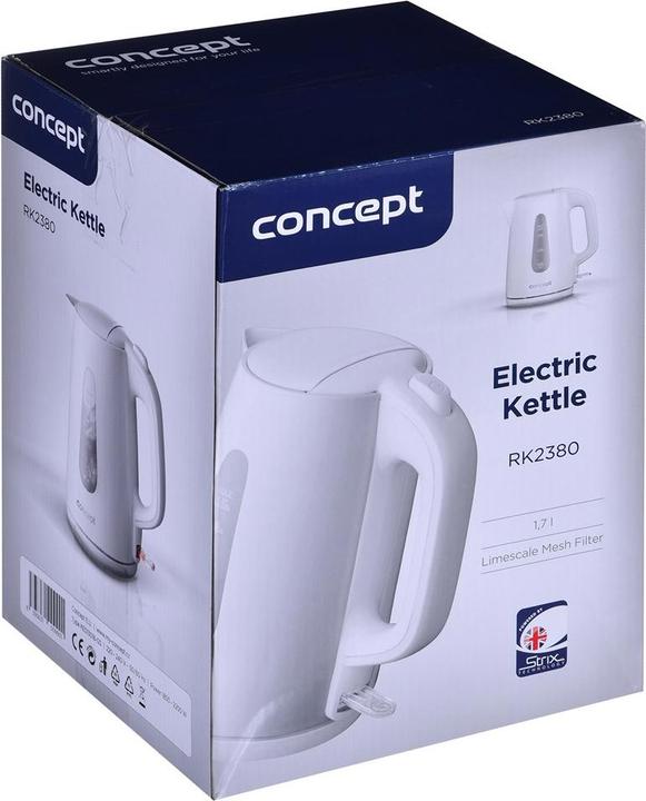 Actual product image Concept RK2380 White (1.70 l)